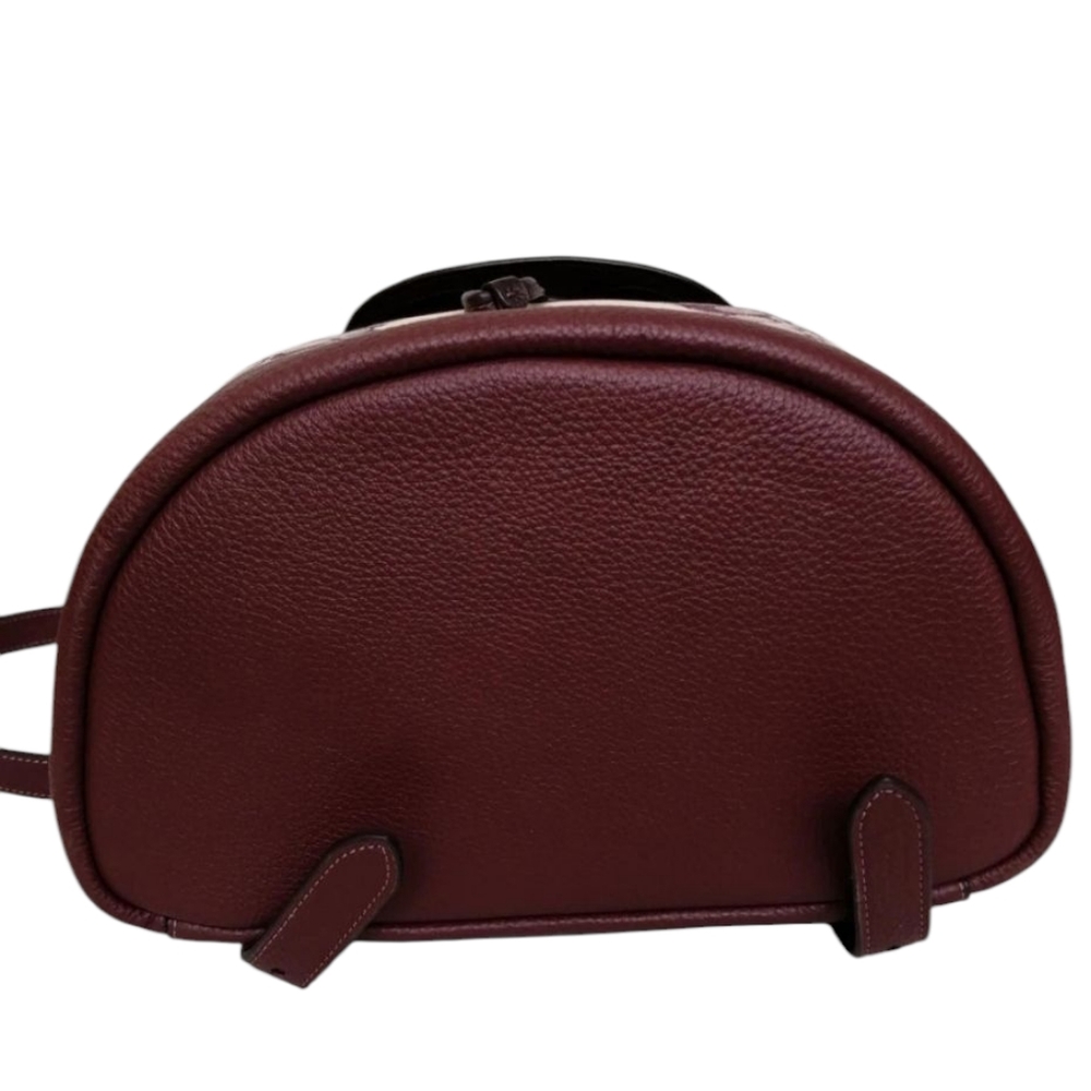 Coach Burgundy and Cream Backpack - Picture 4 of 6